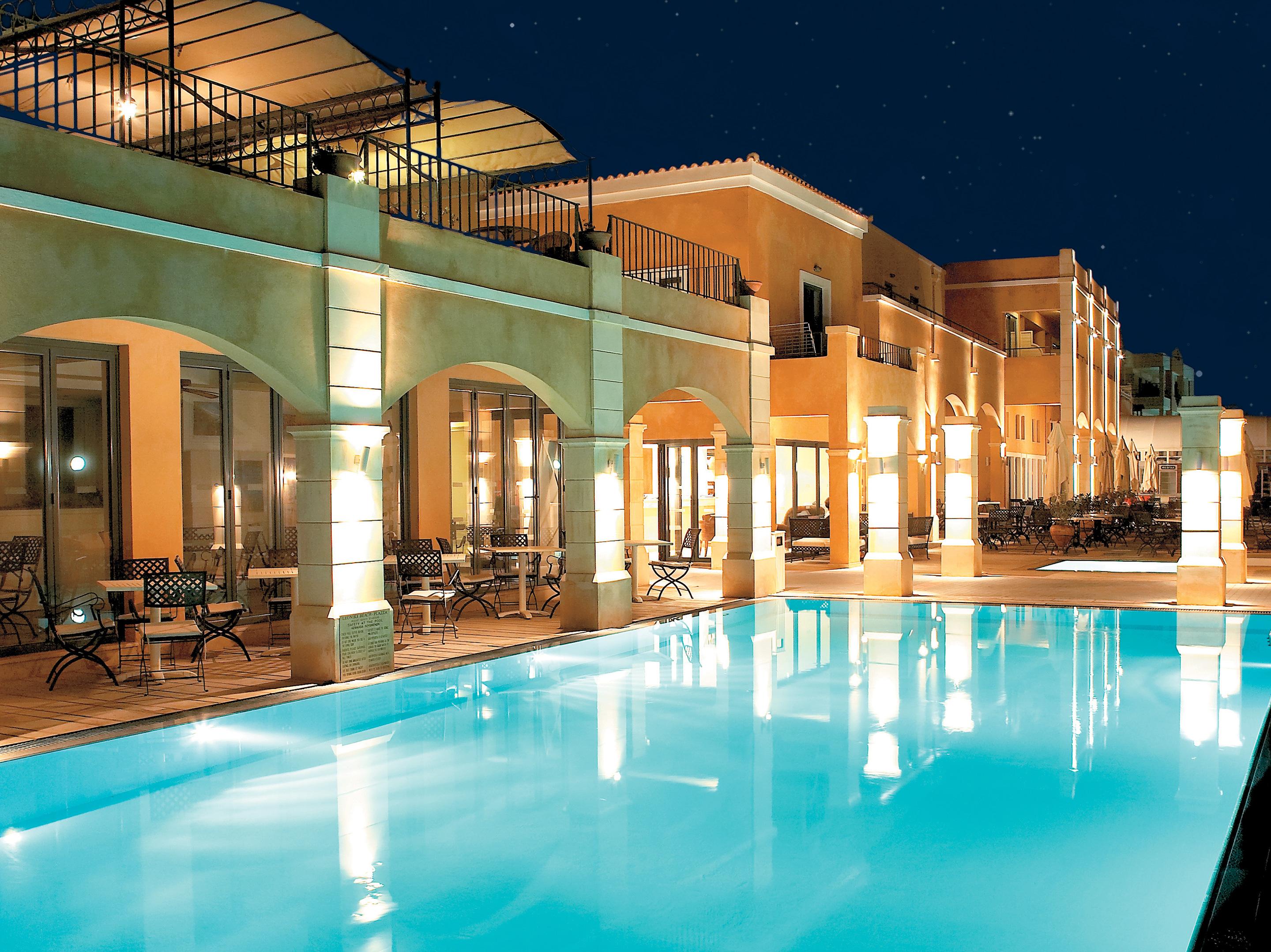 Grecotel Plaza Beach House Rethymno Exteriör bild