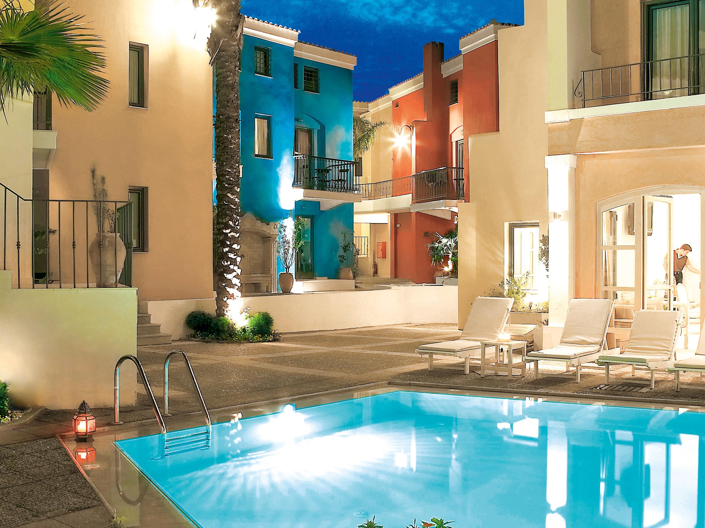 Grecotel Plaza Beach House Rethymno Exteriör bild