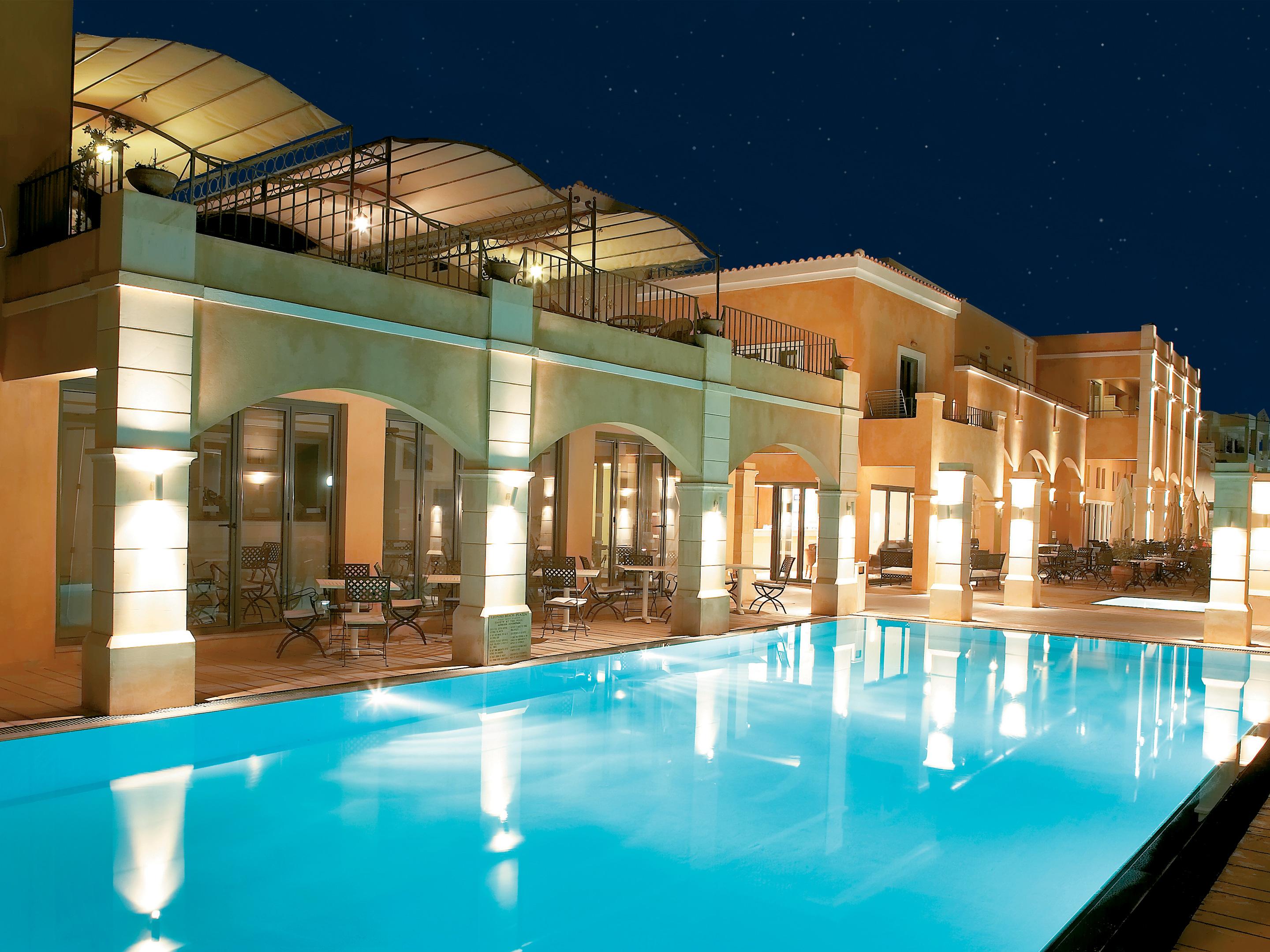 Grecotel Plaza Beach House Rethymno Exteriör bild