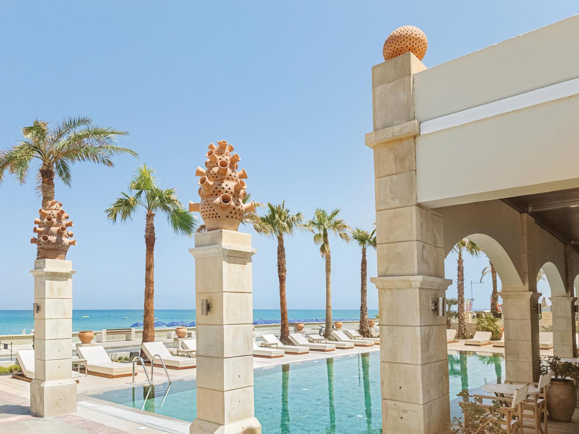 Grecotel Plaza Beach House Rethymno Exteriör bild
