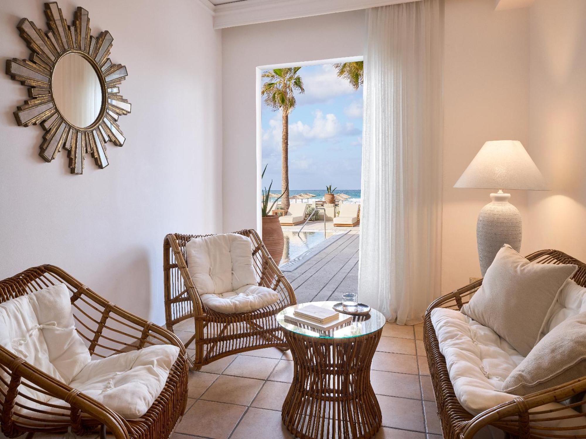 Grecotel Plaza Beach House Rethymno Exteriör bild