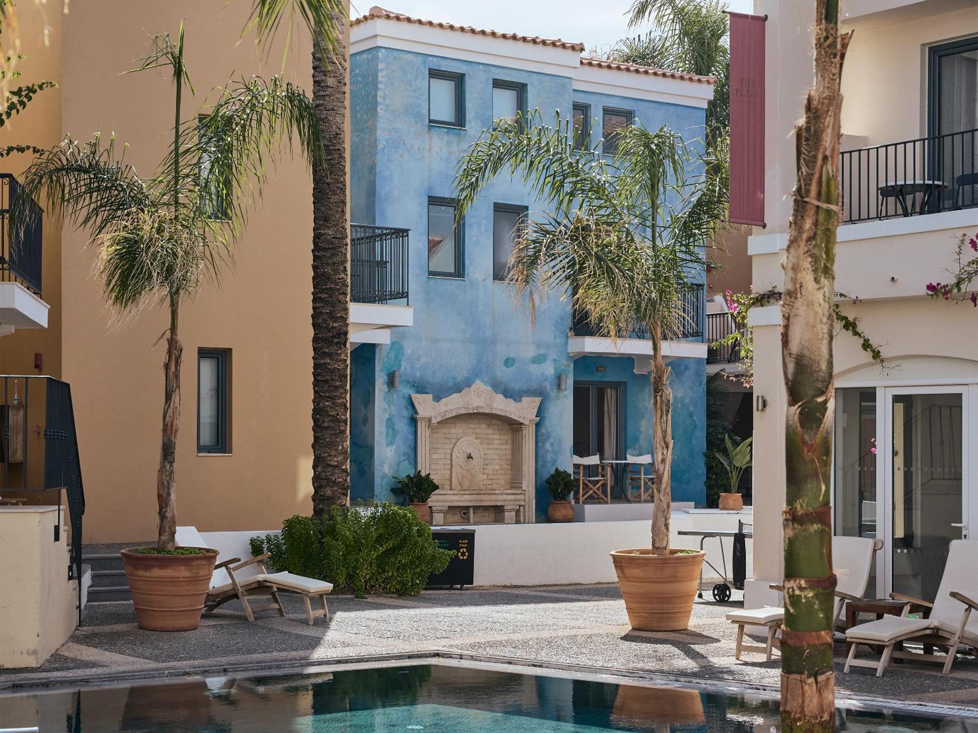Grecotel Plaza Beach House Rethymno Exteriör bild