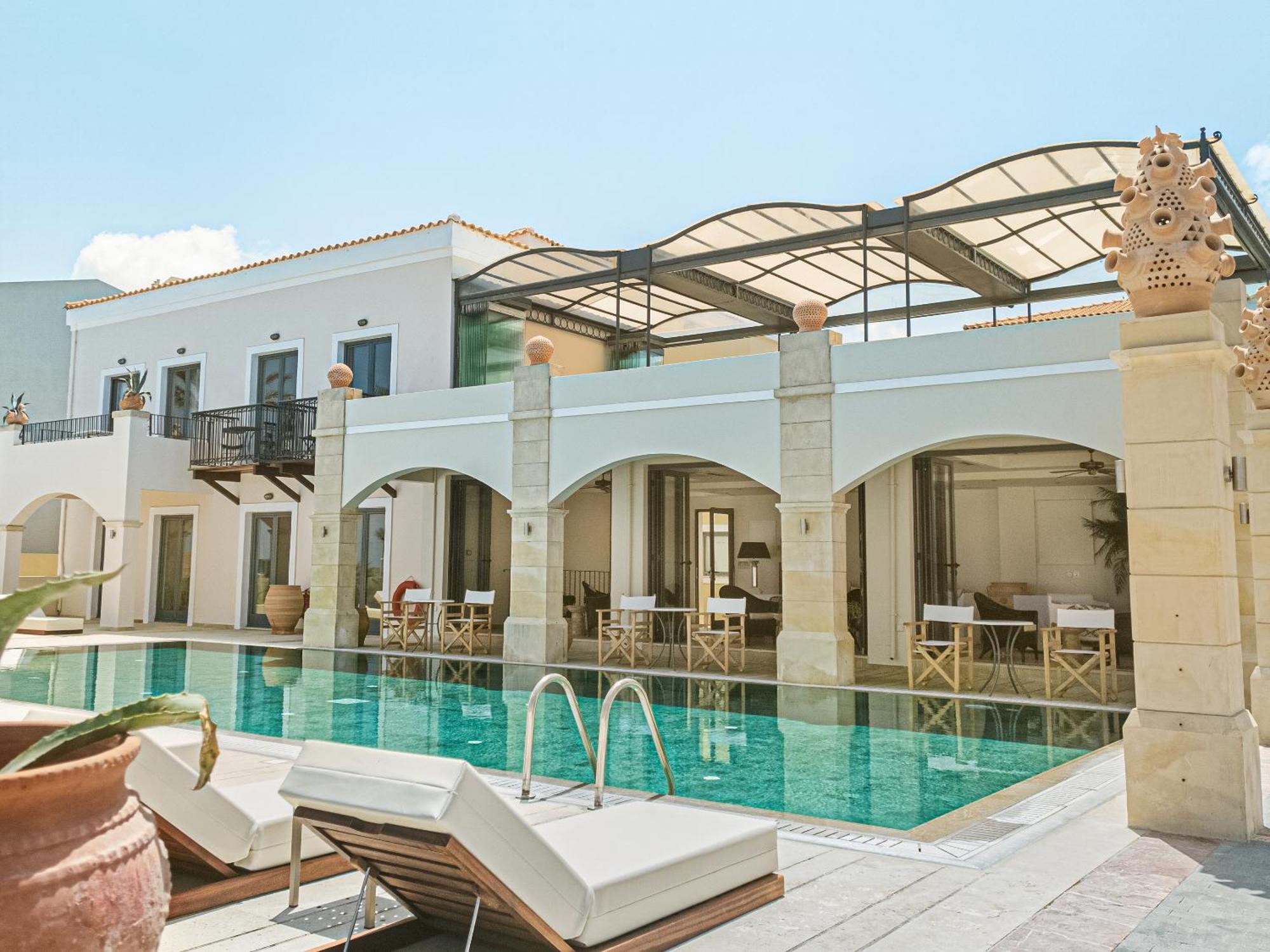 Grecotel Plaza Beach House Rethymno Exteriör bild
