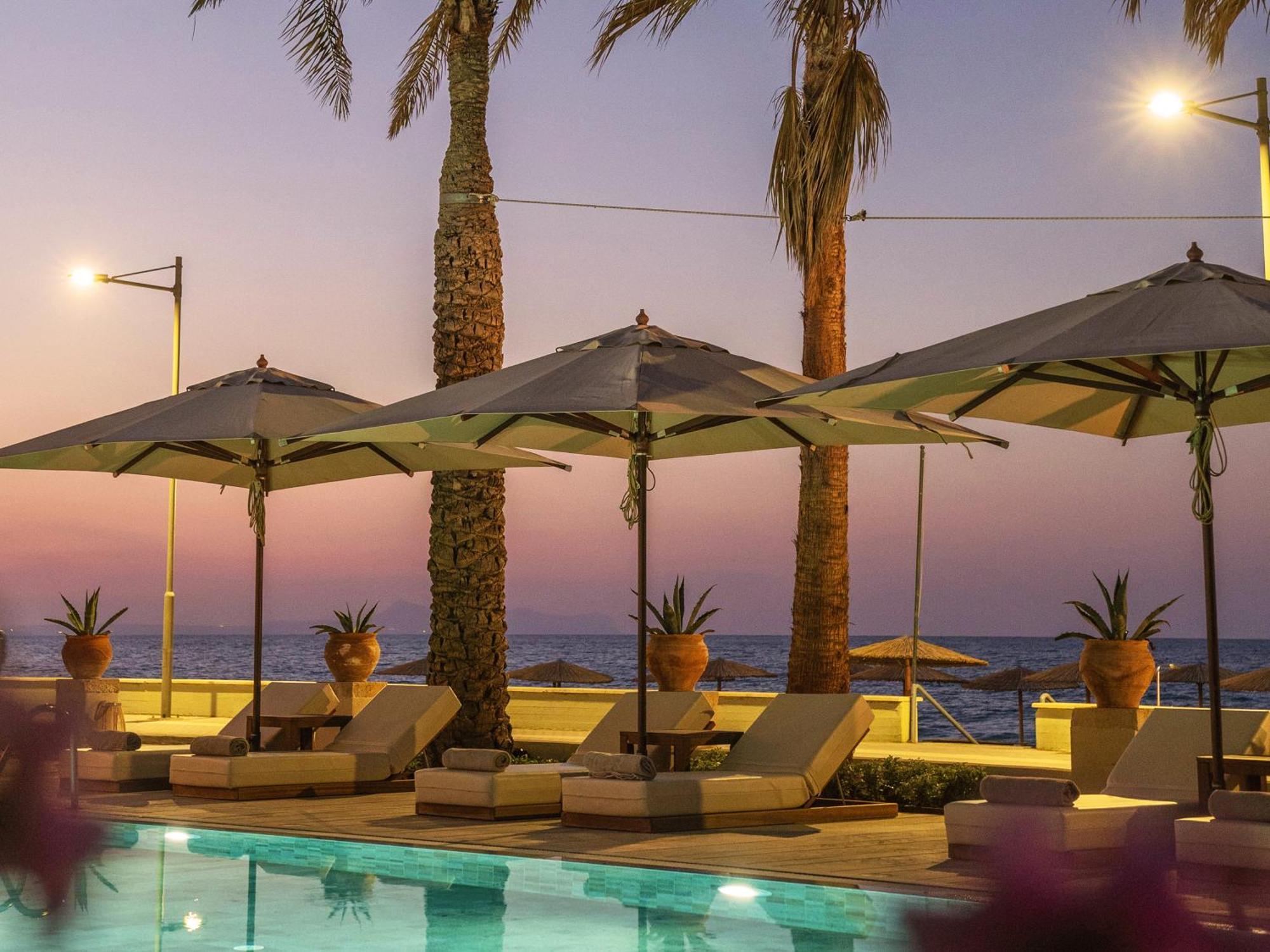 Grecotel Plaza Beach House Rethymno Exteriör bild